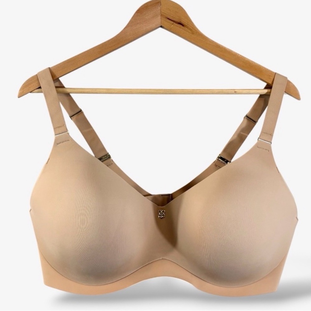 Honeylove Cloud Embrace Wireless Contour‎ T-Shirt Bra in Nude Tan Sz 42D NWT - Picture 16 of 16